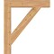 Ekena Millwork Traditional Block Smooth Bracket, Western Red Cedar, 5 1/2"W x 36"D x 42"H BKT06X36X42TRA05SWR - alternate 2